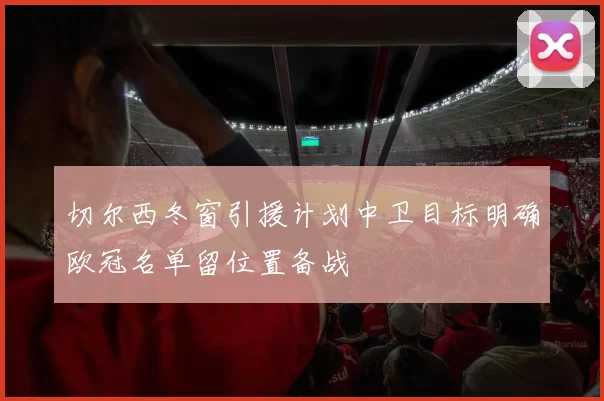 切尔西冬窗引援计划中卫目标明确欧冠名单留位置备战